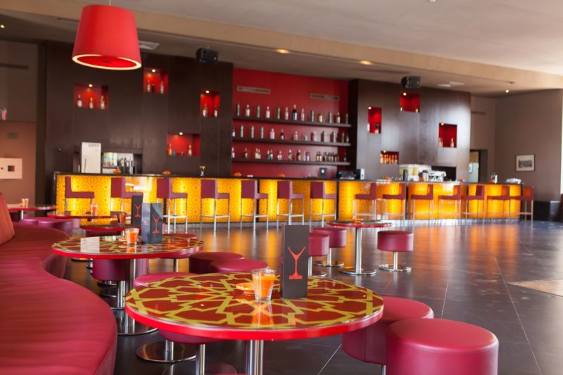 Kenzi Club Agdal Medina - All Inclusive Lahebichate Ristorante foto The bar at the 1000 Mile Hotel