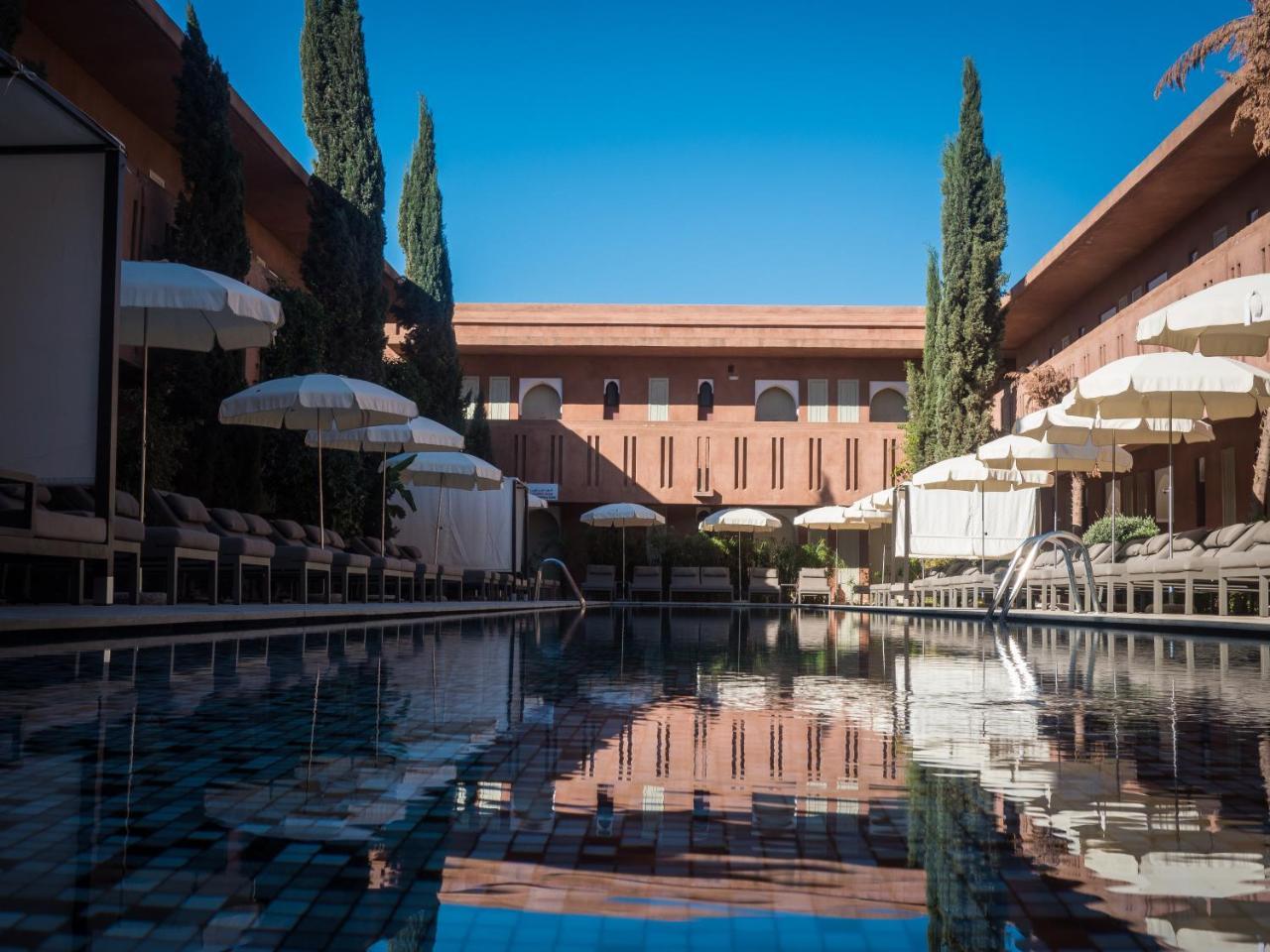 Kenzi Club Agdal Medina - All Inclusive Lahebichate Esterno foto The pool at the hotel